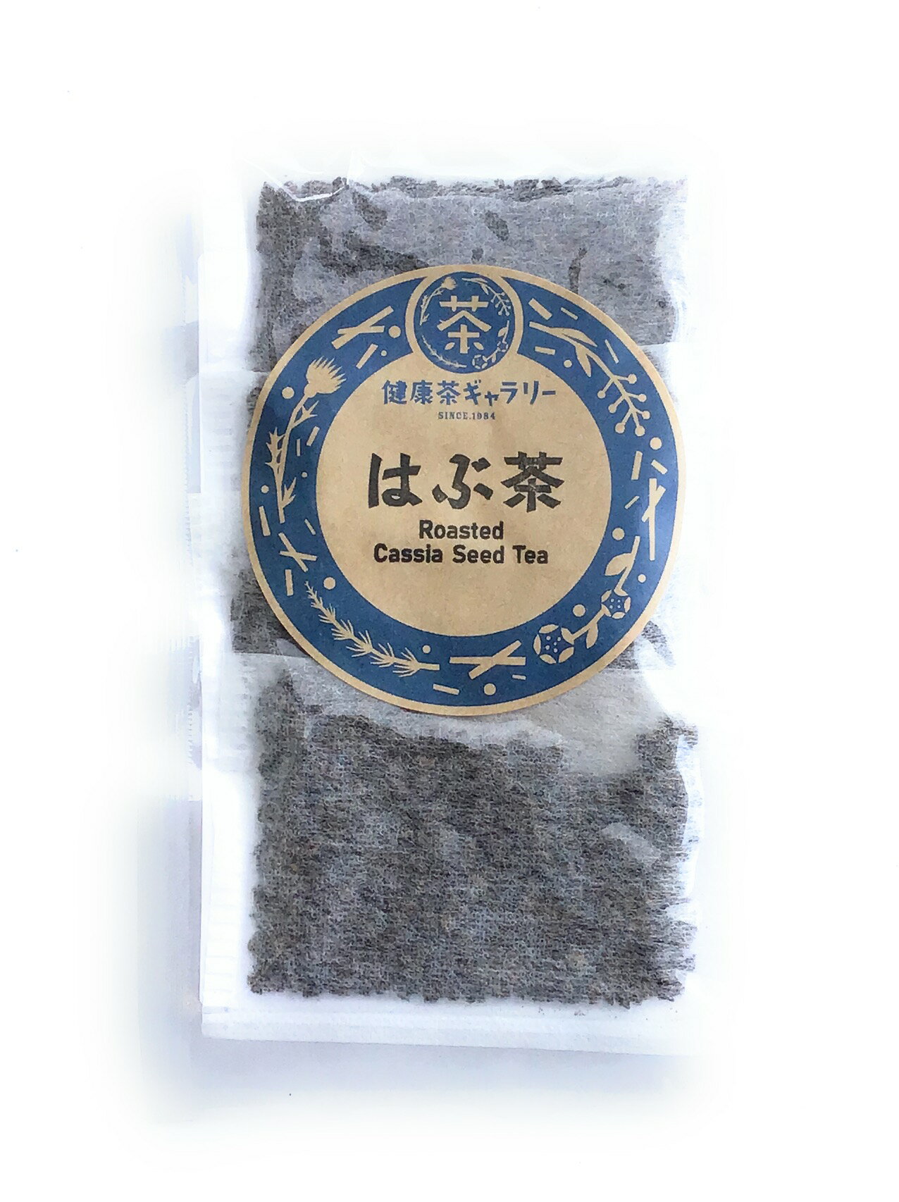 &nbsp; 内 容 はぶ茶4袋(10g×4) 保存方法 直射日光、高温多湿を避けて保存。 原材料 エビス草の種子 原産国 インド 賞味期限 1年以上 広告文責 健康茶ギャラリー 0172-35-8458 メーカー（製造） 健康茶ギャラリー 区分 日本製・健康茶はぶ茶 ( ハブ茶 ) Roasted Cassia Seed Tea マメ科エビスグサの種子(決明子/ケツメイシ)を煎ったお茶。 健康リズムを整え、体中の負担を軽くすることから、 古くより、溜め込みやすい方の健康に役立てられてきました。 日々の積み重ねやストレスによる滞りが気になる方、 パソコン作業が多い方、 ゆらぎやすい女性のスッキリ明るい日々を培います。 ※ノンカフェイン ※下痢しやすい方、冷えが強い方は、多量摂取は避けてください。 ※本品製造工場では「大豆」を含む製品を製造しております。