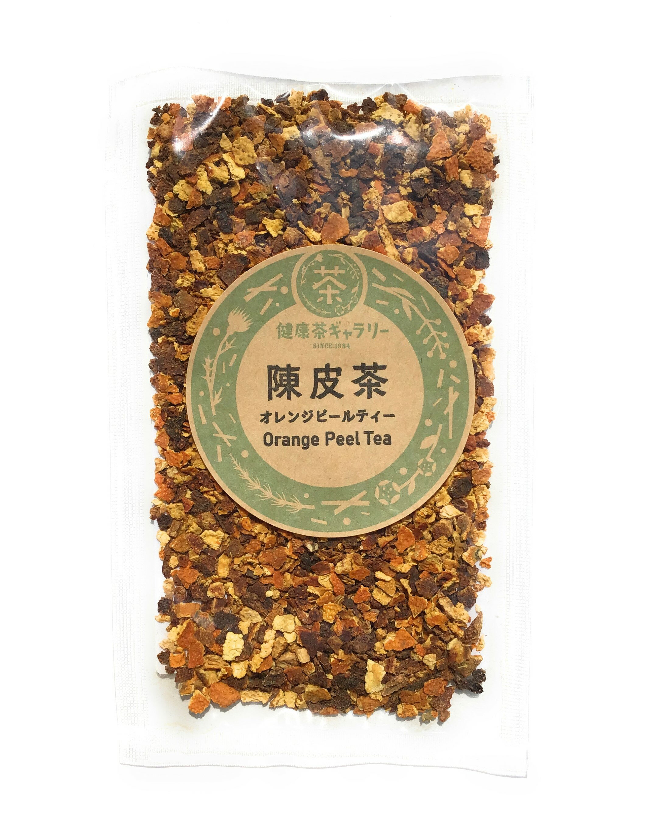 陳皮茶 30g(チンピ茶 オレンジピールティー )【メール便選択可能商品】【宅配便ご注文合計3000円以上送料無料】Orange Peel Tea【 日本産 陳皮 温州ミカンの皮 】