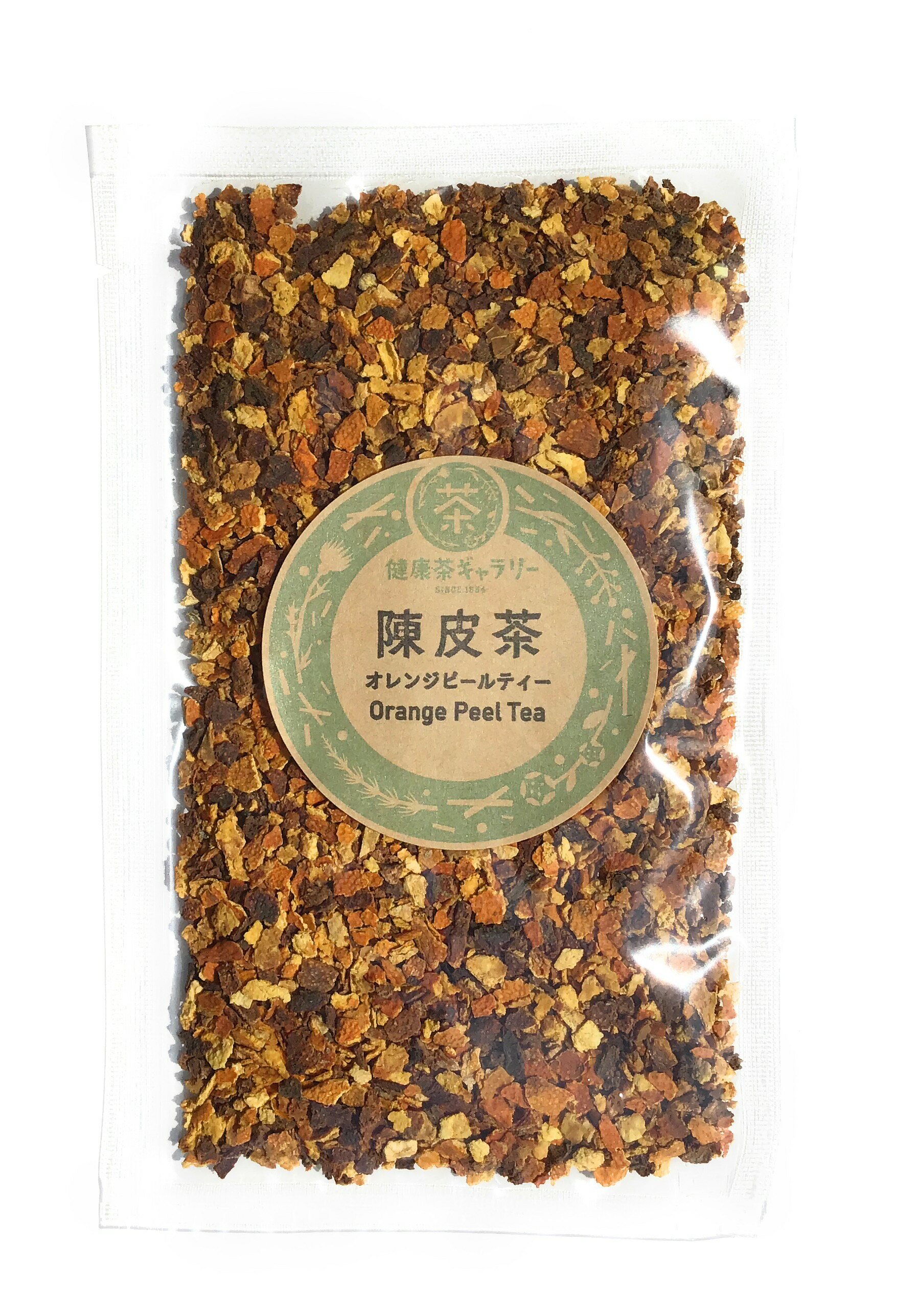 陳皮茶 70g(チンピ茶 オレンジピールティー )【メール便選択可能商品】【宅配便ご注文合計3000円以上送料無料】Orange Peel Tea【 日本産 陳皮 温州ミカンの皮 】