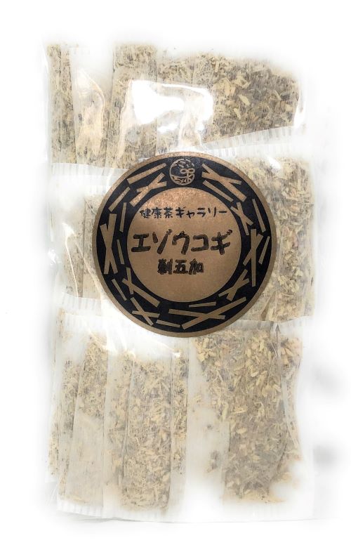 内 容 エゾウコギ　20袋(5g×20) 保存方法 直射日光、高温多湿を避けて保存。 原材料 エゾウコギの根 原産国 中国 賞味期限 1年以上 広告文責 健康茶ギャラリー 0172-35-8458 メーカー（製造） 健康茶ギャラリー 区分 日本製・健康茶エゾウコギ茶 (シベリアジンセン ティー) Siberian Ginseng Tea ウコギ科エゾウコギ(別名 シベリア人参・刺五加)の 根(シベリアジンセンルート)のお茶。 「命の根」とも呼ばれています。 多忙やストレスに負けない気力や体力を育みたい方、 運動パフォーマンスの向上に努めている方の 心と体の頑張りをまるごと支えます。 ※ノンカフェイン　 ※妊娠中、授乳中の方、お子様は、飲用をお避けください。 ※本品製造工場では「大豆」を含む製品を製造しております。