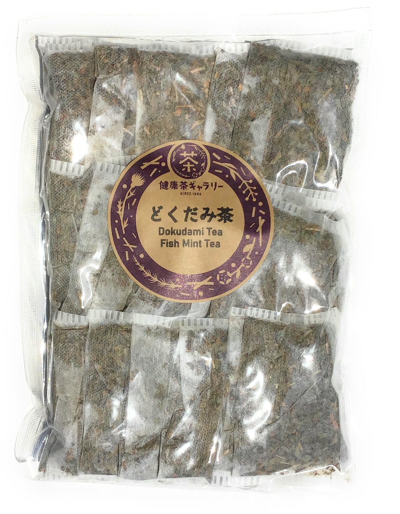 どくだみ茶 (日本産) 20袋（4g入り ティーバッグ ×20袋）Dokudami Tea / Fish Mint Tea