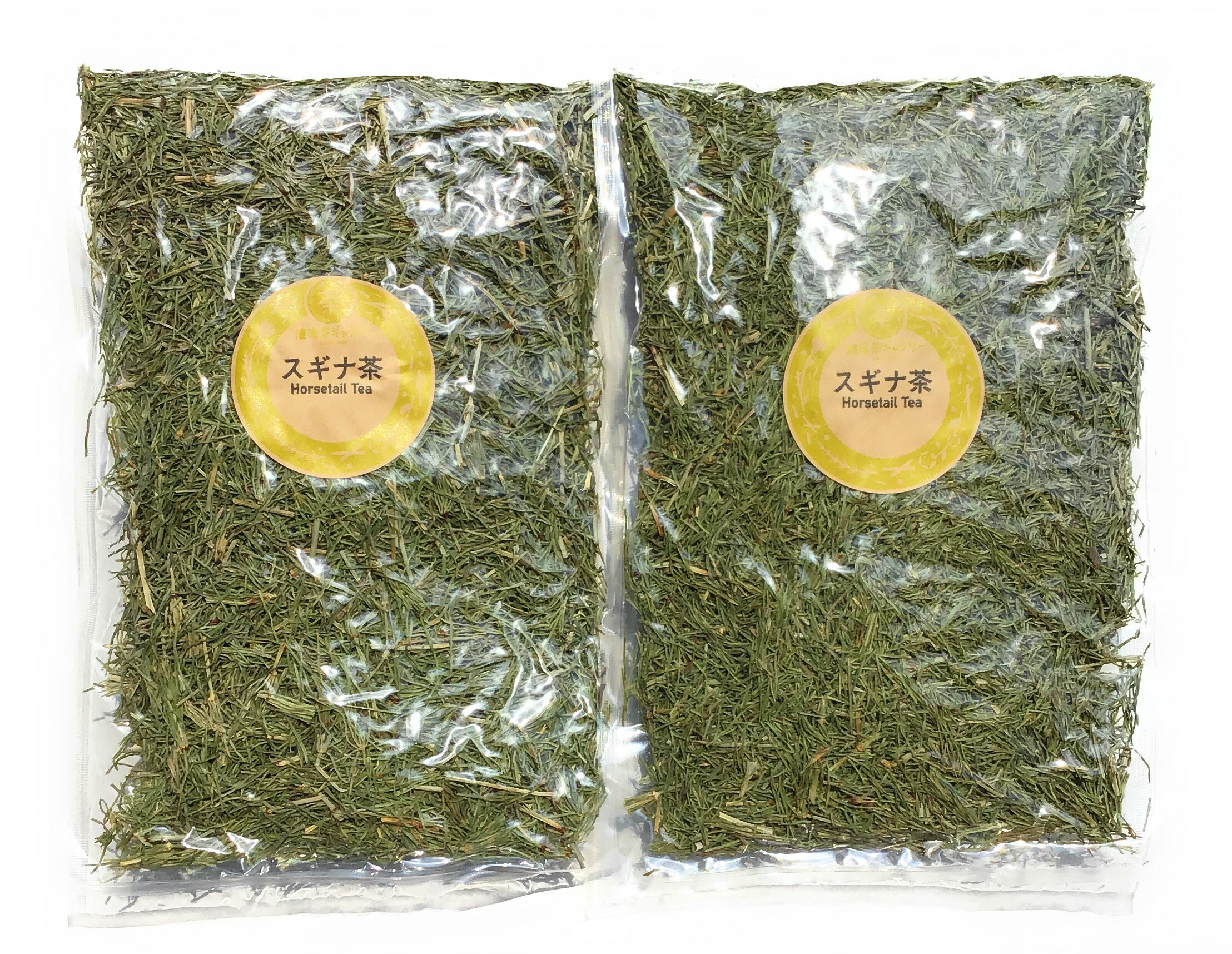 内 容 スギナ茶 120g×2個 保存方法 直射日光、高温多湿を避けて保存。 原材料 スギナの茎・葉 原産国 日本 賞味期限 1年以上 広告文責 健康茶ギャラリー 0172-35-8458 メーカー（製造） 健康茶ギャラリー 区分 日本製・健康茶スギナ茶 Horsetail Tea トクサ科スギナ(ホーステール)の葉のお茶。 古くから体内機能の調整に用いられています。 水分の滞りが気になる方、健やかな呼吸や みずみずしいツヤを維持したい方におすすめです。 ※ノンカフェイン ※心臓・腎臓の機能不全の方、妊娠中の方は飲用をお避けください。 ※本品製造工場では「大豆」を含む製品を製造しております。