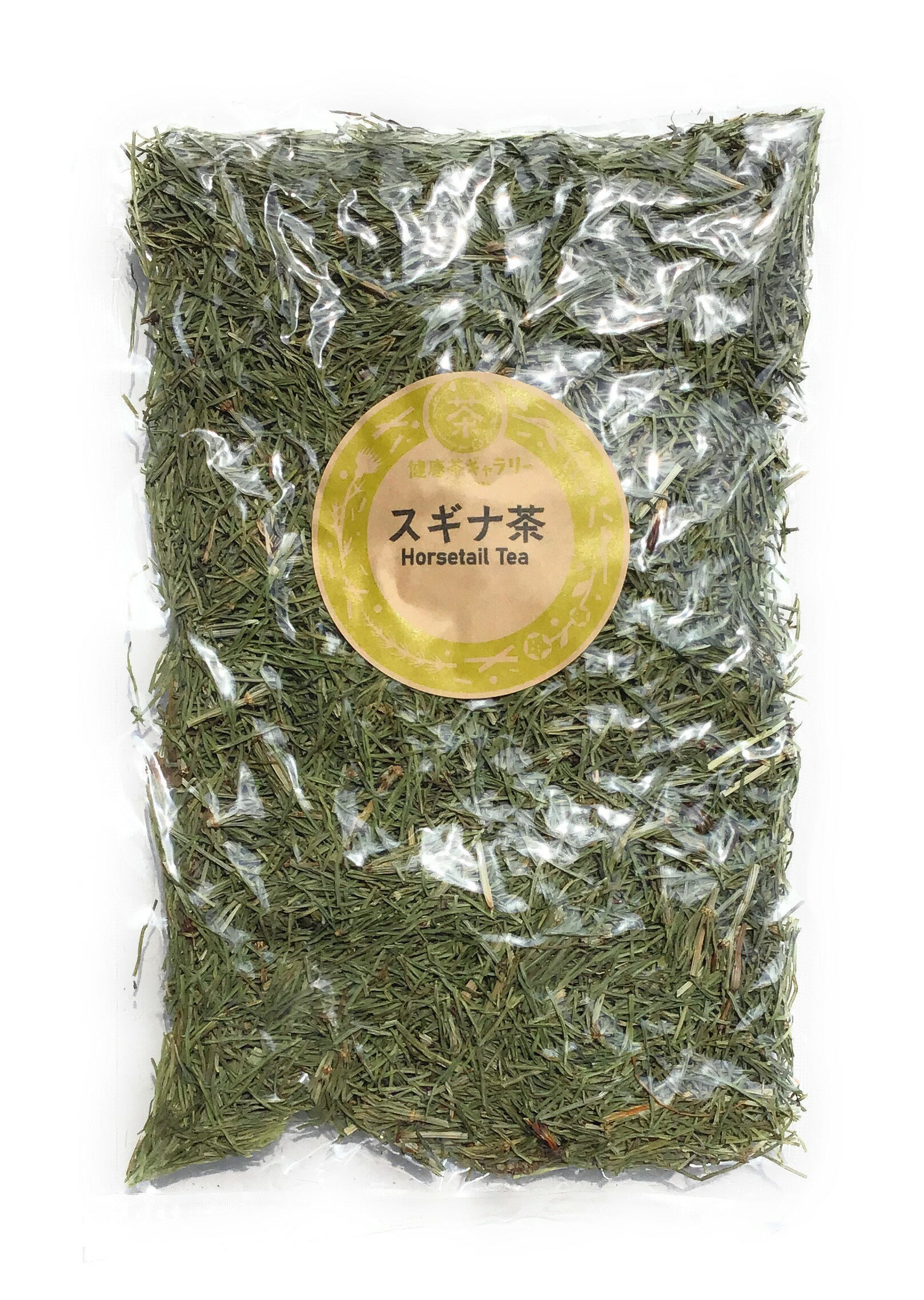 内 容 スギナ茶 50g 保存方法 直射日光、高温多湿を避けて保存。 原材料 スギナの茎・葉 原産国 日本 賞味期限 1年以上 広告文責 健康茶ギャラリー 0172-35-8458 メーカー（製造） 健康茶ギャラリー 区分 日本製・健康茶スギナ茶 Horsetail Tea トクサ科スギナ(ホーステール)の葉のお茶。 古くから体内機能の調整に用いられています。 水分の滞りが気になる方、健やかな呼吸や みずみずしいツヤを維持したい方におすすめです。 ※ノンカフェイン ※心臓・腎臓の機能不全の方、妊娠中の方は飲用をお避けください。 ※本品製造工場では「大豆」を含む製品を製造しております。