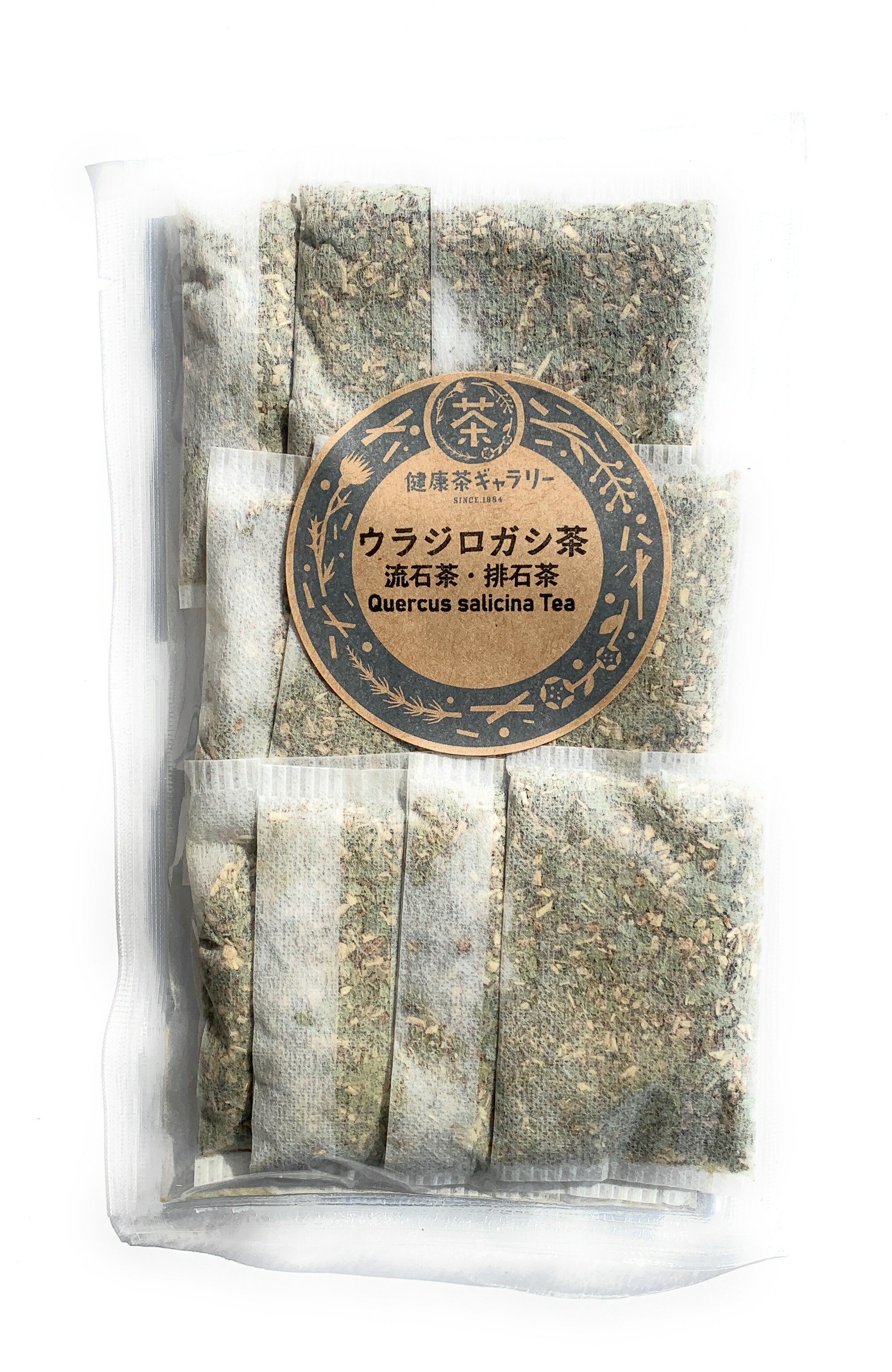 ウラジロガシ茶 ( 流石茶 排石茶 ) 10袋（8g入り ティーバッグ ×10袋）Quercus salicina Tea