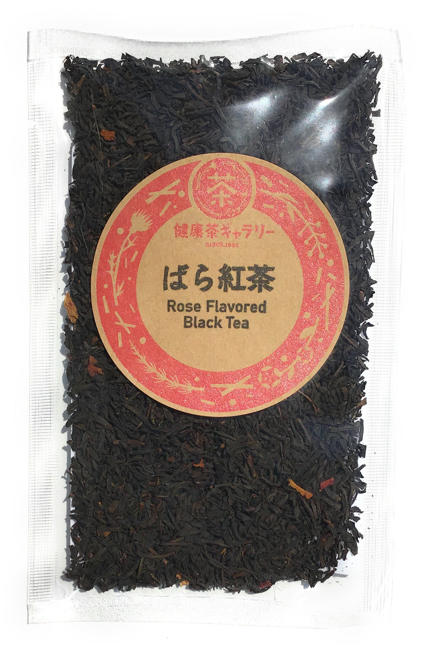 ばら紅茶 35g【メール便選択可能商品】【宅配便ご注文合計3000円以上送料無料】Rose Flavored Black Tea【 ローズ紅茶 フレーバードティー 花茶 】