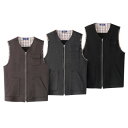 ベスト 前開き 防寒 メンズ シニア 秋冬 日本製 紳士トレヒートベスト 全3色 防寒ベスト 紳士服 インナーベスト あったか 部屋着 暖かい ブラウン グレー ブラック ファスナー式 ポケット付き チョッキ ファッション 50代 60代 70代 80代 父の日 お父さん pos sai p17289