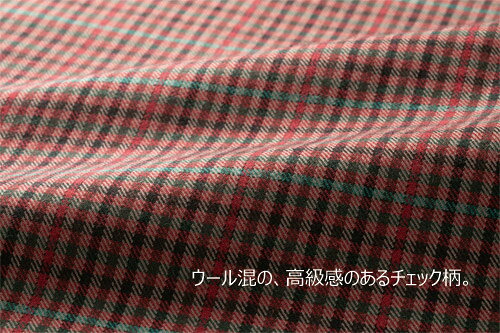 カジュアルシャツ チェック メンズ ピエルッチ ウール混 格子柄シャツ 2色組 紳士服 シニア 男性 ワインレッド グレー 赤 灰色 シンプル 毛混 シニアファッション 40代 50代 60代 70代 80代 父の日 お父さん 秋物 冬物 秋冬　sai　p25108 kenkoukaiteki-10015690 健康と快適生活 楽天市場店 サンプル画像3