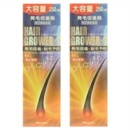 送料無料 【第(2)類医薬品】［2個セット］ハツモール・ヘアーグロアー　S　250mL入り×2個 ● ...