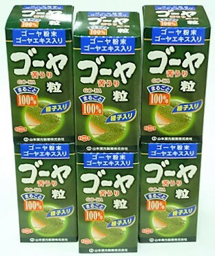 送料無料 ［まとめ販売］ゴーヤ粒100 280粒入り×6個 ●翌日配達「あす楽」対象商品（休業日を除く）●