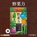 健康家族公式 野菜力・乳酸菌プラス＜120粒入＞［ 野菜 サプリ 健康食品 国産野菜 ユーグレナ クロレラ ブロッコリースプラウト 乳酸菌 小粒 ]