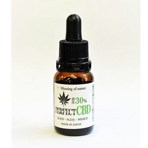 ■商品名：PERFECT CBD■内容量：10mL■原材料：中鎖脂肪酸油、麻種子茎油抽出物（CBD）、食用コパイバ樹液■商品詳細：CBD30％含有、高濃度オイル、無香料・無着色・無防腐剤■使用方法：・オイル用べイプに入れてお使いください。・経口摂取の場合は一日6滴を目安にお使いください。■使用上の注意：・吸引量の上限は一日に100回までを目安にしてください。・多量摂取はお控えください。CBD30％含有、高濃度オイル PERFECT CBD 10ml 【きせんワールド】 CBDとは．．．？ 麻（アサ）にはカンナビノイドと呼ばれる生理活性物質が122種類含まれており、その中でよく知られているのが、マリファナの主成分で有名なTHC（テトラ・ヒドロ・カンナビノール）と、精神作用のないCBD（カンナビジオール）です。 WHO（世界保健機関）では2018年にCBDの安全性が評価され、国際薬物条約における麻薬に該当しないことを勧告しています。 ECSを強力にサポート！ 体内には生きるために本来備わっている身体調整機能＝ECS（エンド・カンナビノイド・システム）があります。ECSは、食欲、痛み、免疫調整、感情抑制、運動機能、発達と老化、神経保護、認知と記憶などの機能を持ち、細胞同士のコミュニケーションを支えています。全身のあちこちに分布するカンナビノイド受容体は、このECSを司っており、CBDはこれらの受容体に直接的に働きかけることで、身体が本来の機能を取り戻すうえでの強力なサポーターとなります。