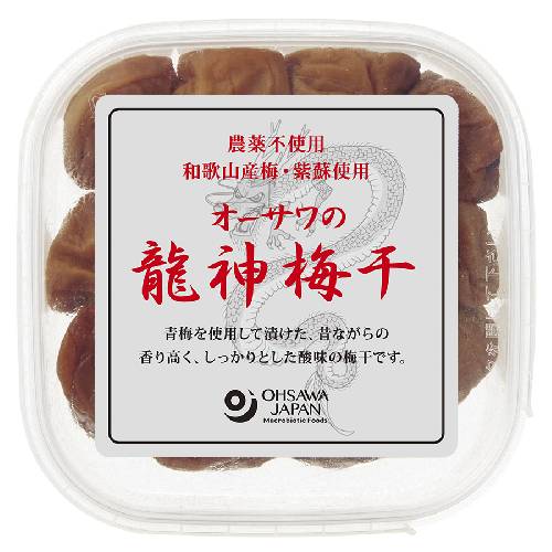 【お買上特典】オーサワ 龍神梅（カップ）120g【和歌山産農薬不使用梅】