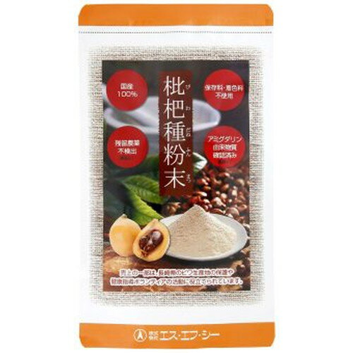 ■枇杷種（びわたね）粉末■内容量：100g■原材料：茂木ビワ種（長崎産）■賞味期間：製造日より常温で2年■1日3～5gを目安にお湯または水などと一緒にお召上り下さい■長崎産茂木ビワ種100％■ビワの種を食べやすく粉末化■200メッシュの細粒紛■ビワ種の風味とほのかな苦み 【メール便（ヤマトメール便、ゆうパケット、定形外郵便）の注意点　※必ずお読みください】 ※送料は、最終の発送完了メールにてご確認をお願いします。※メール便は、ポスト投函のため代引・同梱不可、日時指定不可となります。また、ポストに入らない大きさの場合、配送業者持ち帰りとなります。※メール便の場合、万一、破損・紛失しても補償の対象外となります。また、厚み制限のため、緩衝材やプチプチを使用しない場合もありますので、その点をご了承いただいた上でご利用ください。※商品タイトルに記載以上の数量の購入や、他の商品も一緒に購入される際には、 宅配便に変更（宅配便の送料に変更）、または、別途追加料金が発生する場合がございます。※ 「ゆうパケット送料無料」と書かれた商品と宅配便の商品を同時にご注文された場合には、ゆうパケットで送れないため、宅配便でまとめてお送りします。 その際、表記上は「送料無料」と表示されますが、のちほど送料加算のご連絡をさせていただきます。 ※「ヤマトメール便」、「ゆうパケット」は追跡番号がありますが、定形外郵便は追跡番号がありません。※メール便には「ヤマトメール便」、「ゆうパケット」、「定形外郵便」がありますが、選択はできず、タイトル記載にあるメール便のみとなります。メール便の詳細はこちら（「メール便（ヤマトメール、ゆうパケット、定形外郵便）について」をご確認下さい）&nbsp;