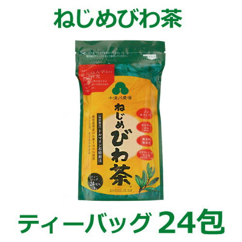 【あす楽対応】【お買上特典】十津川農場 ねじめびわ茶24（2g×24包）