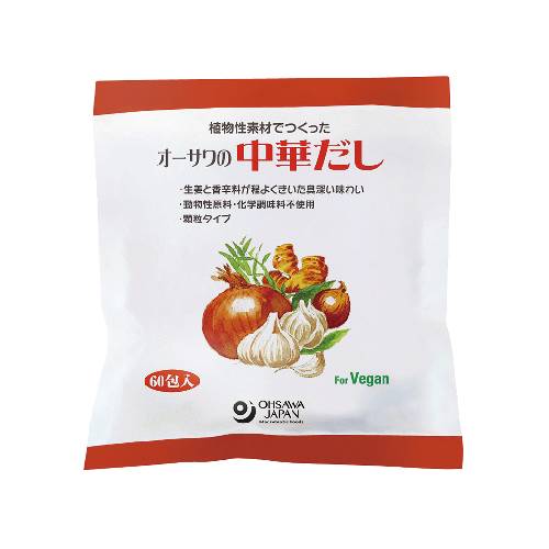 【お買上特典】オーサワの中華だし（大徳用） 300g（5g×60包） 【 オーサワジャパン】