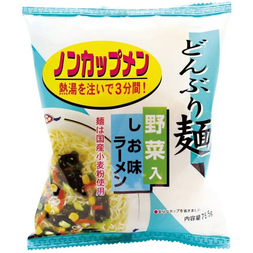 【お買上特典】どんぶり麺・しお味ラーメン （78.5g×4個）【トーエー】