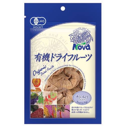 ■商品名：有機栽培・干しいちじく■内容量：150g ■原材料：有機いちじく ※原産国：トルコ ■賞味期限 開封前：180日開封後:なるべく早めにお召し上がりください有機栽培認定機関の厳しい基準のもとで生産された一番大きなサイズのいちじくを生産者から直接輸入し、袋詰めにしました。 ＞お届けについてや、日数の目安はこちら「畑の顔が見える」安心と豊かな自然の味わい ノヴァ&nbsp;「有機ドライフルーツ・干しいちじく」皮の薄い白いちじく（スミルナ種）の中から、完熟した最大サイズの粒だけを限定して収穫・加工。 濃厚な甘みと独自のつぶつぶした食感が人気です。