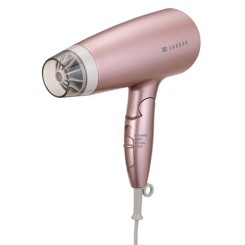 【メーカー直送品】電磁波低減ヘアケアドライヤー ピンク ZD-750P 【ゼンケン】※代引・同梱・キャンセル不可 【メーカー直送品】電磁波低減ヘアケアドライヤー ピンク ZD-750P 【ゼンケン】※代引・同梱・キャンセル不可