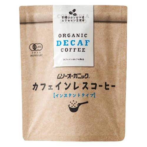 【お買上特典】オーガニックインスタントコーヒー（カフェインレス） 40g 【むそう】