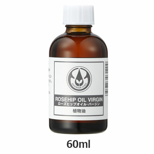 ■商品名：ローズヒップオイル・バージン 未精製／Rosehip Virgin■内容量：60ml■原材料：カニナバラ果実油■学名：Rosa canina／バラ科■抽出部位：種子■抽出方法：低温圧搾法／未精製■メーカー：生活の木■品質保持／使用目安：未開封：製造後36ヶ月（3年）開封後：1ヶ月以内を目安にご使用ください。■原産国：チリ■商品詳細：フェイスケアに特におすすめ。バラ科のローズヒップの種子から採られる、ローズヒップオイル。酸化しやすく不安定なオイルなので、抗酸化作用のある植物油を10～20%ブレンドして冷蔵庫で保管すると良い。ローズヒップ特有の香りがあるため、香りが少ないものを求める方は、ローズヒップ・クリアがおすすめ。ローズヒップの実は、深紅色といっていいくらい鮮やかな赤色です。実を乾燥させて、実と種に分けます。