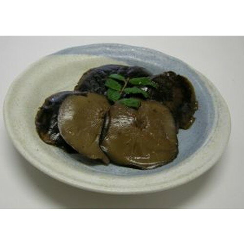 ■商品名：しいたけうま煮■内容量：90g（8～9枚入）■原材料：しいたけ、醤油、砂糖、水飴、(原材料の一部に小麦、大豆を含む)■賞味期限：製造日より1年■商品説明：国産の良質なしいたけを厳選し、丁寧に炊きあげました。■お召し上がり方：内袋のまま流水解凍、または自然解凍後そのままお召し上がりください