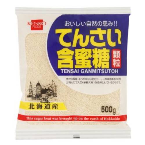 てんさい含蜜糖 顆粒（500g） 【健康フーズ】