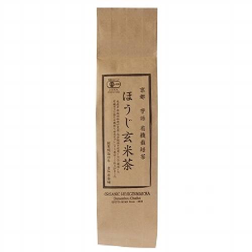 有機ほうじ玄米茶 （150g） 【童仙房茶舗】