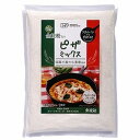 ■商品名：全粒粉入りピザミックス■メーカー：創健社■内容量：200g■開封前賞味期間：製造日より180日■原材料：小麦粉［小麦（国産）］、小麦全粒粉、砂糖、食塩／ベーキングパウダー■商品詳細：国産小麦の小麦粉と国産小麦の全粒粉を使用したピザミックス。発酵不要で、フライパンでも手軽に作れます。お好みの具材をトッピングして、ご家庭で手作りピザをお楽しみ下さい。直径20cm　2枚分。植物性原料100%。 ＞お届けについてや、日数の目安はこちら