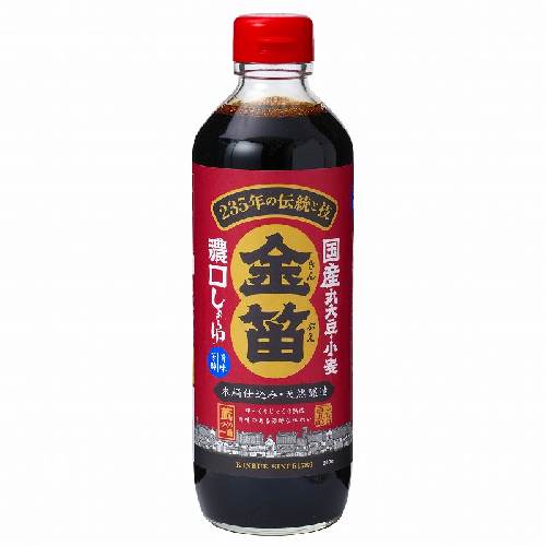 金笛醤油（濃口） （600ml） 【笛木醤油】