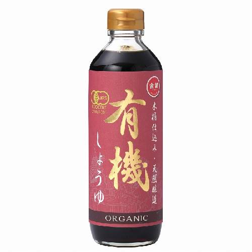 金笛 有機しょうゆ （600ml） 【笛木醤油】のサムネイル
