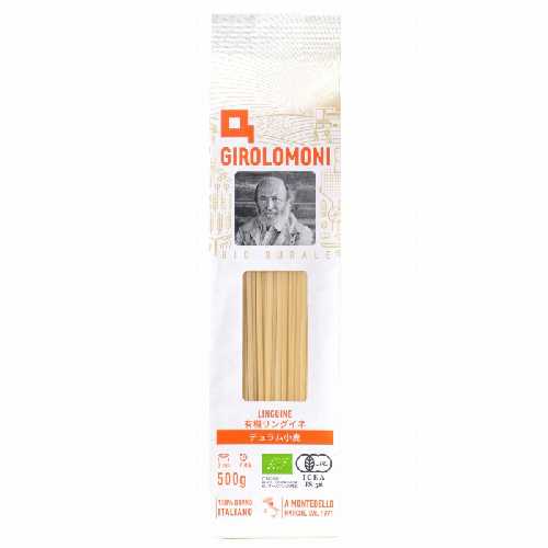 ジロロモーニ デュラム小麦 有機リングイネ (500g) 【創健社】