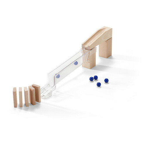 ■商品名：キャニオンレーンセット （HA303947）■メーカー：ハバ/HABA■生産国：ドイツ■対象年齢：3歳頃から■数量：9ピース 玉6ケ入り■原材料：ブナ■商品詳細："HABA education"〇転がる玉が透けて見えます。