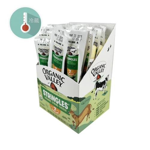 【通年クール便】有機ストリングチーズ 28g×24個セット ※通年クール便発送（別途1850円+配送料）※キャンセル・同梱不可【アリサン】