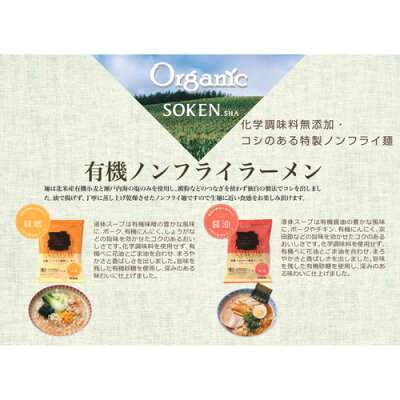健康マイスター 有機ノンフライ塩ラーメン 110g【創健社】 画像2