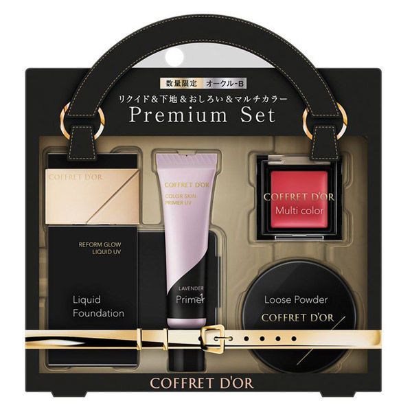 【数量限定】COFFRET DOR(コフレドール) リフォルムグロウリクイドUV 限定セット オークル−B