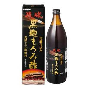 【わけあり価格・送料無料】オリヒロ 琉球黒麹もろみ酢 900ml