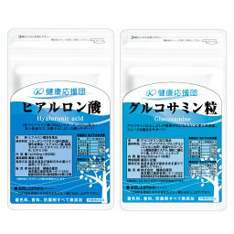 グルコサミン ヒアルロン酸 1〜12ヶ月分 ふしぶしの健康に/関節の痛みに/階段がつらい方に/軟骨を補強