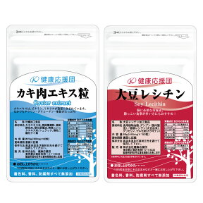 カキ肉エキス粒 大豆レシチン セット 1〜12ヶ月分 サプリメント 各1袋 健康応援団 サプリ