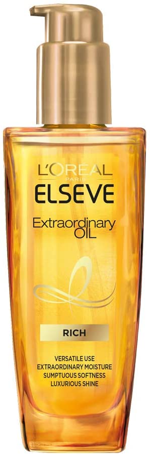 ロレアルパリ ヘアオイル トリートメント L’Oreal Paris エルセーヴ エクストラオーディナリー オイル リッチ フィニッシュ 100ml