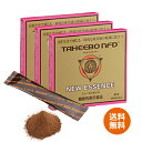 ■商品名：タヒボNFD ニューエッセンスタイプ 20g 3箱セット■内容量：20g（2g×10包） ×3箱セット■原材料：タベブイア・アベラネダエ（ノウゼンカズラ科）■原産国：ブラジル■保存方法：長期保存が可能な密封包装です。高温多湿を避け、期間内にお飲みになる方が風味もよく、おいしくお召し上がりになれます■製造業者：タヒボジャパン株式会社■煎じる手間がいらないエキス末タイプです■エッセンス1包でタヒボ茶粉末5g相当のタヒボ茶エキスが含まれています。 「タヒボNFD」ニューエッセンスのお召し上がり方 1）カップに分包の中身を入れます。 2）約150ccのお湯または水を注ぎます。 ※水分量は味のお好みに合わせて調節してください。 3）スプーンなどで軽く混ぜ、顆粒がすべて溶けたらお召し上がりください。 ※顆粒の量は1包（2g）からを目安に、飲用目的に応じて調節していただけます。詳しくはご相談ください。 ●「タヒボNFD」ニューエッセンスの栄養成分（1包=2g中） 基礎成分 熱量 8kcal 炭水化物 1.9g 蛋白質 0g 食塩相当量 0g 脂質 0g &nbsp; &nbsp; ビタミン類 葉酸 0.1μg イノシトール 1.40mg ミネラル類 カルシウム 4.5mg マグネシウム 1.4mg 鉄 0.03mg 亜鉛 0.01mg カリウム 6.3mg リン 0.6mg マンガン 0.03mg &nbsp; &nbsp; その他 無水カフェイン 0mg &nbsp; &nbsp; 機能性関与成分 タヒボ由来ポリフェノール 42mg&nbsp;特典の移行時期になりますので、現在新しい特典を準備中です。以前のタヒボシールなど（1-13特典）をご利用いただいていた方はお知らせ・お問い合わせください。飲み方などご存じの方も多いかと思いますが、タヒボNFDの最新情報や、お喜びの声などお伝えできますので、お気軽にお問い合せ下さい。 ※商品名の末尾に記載している特典は、当店に在庫が無い場合 特典のみ別送させていただく （あす楽対象外となる）場合がございます。ご了承ください。