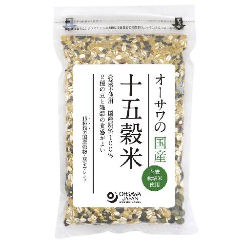【お買上特典】オーサワの国産十五穀米 (300g) 【オーサワジャパン】