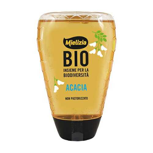 【お買上特典】ミエリツィア アカシアの有機ハチミツ（スクイーザーボトル） 350g 【日仏貿易】