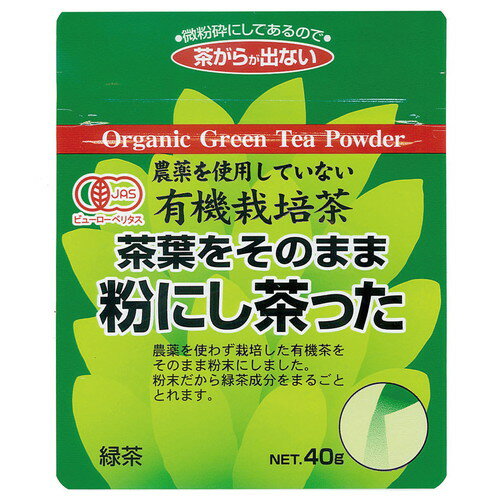 【お買上特典】茶葉をそのまま粉にし茶った 40g【井ヶ田製茶