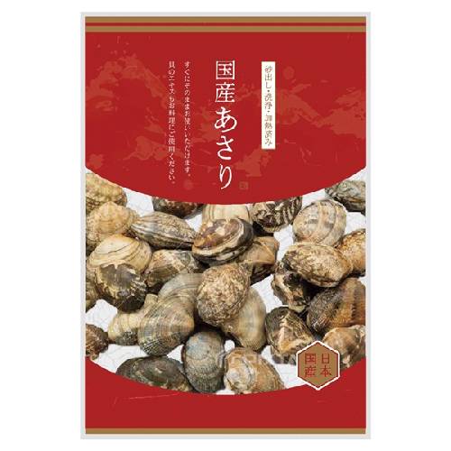 ■商品名：レトルトあさり ■内容：120g ■原材料：あさり（愛知・千葉・三重県他） ■開封前賞味期間：製造日より常温で1年 ■メーカー：三徳 ■商品詳細：国産大粒殻付あさり砂抜き・加熱済みで便利しっかりとした身入りみそ汁やパスタなどに ＞お届けについてや、日数の目安はこちら