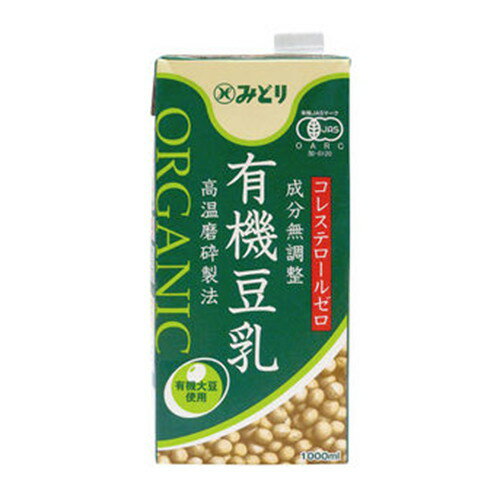【お買上特典】みどり 有機豆乳(無調整) 1L