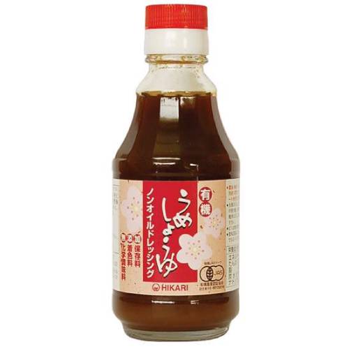 【お買上特典】うめしょうゆ有機ドレッシング 200ml 【ヒカリ】 ※キャンセル不可のサムネイル