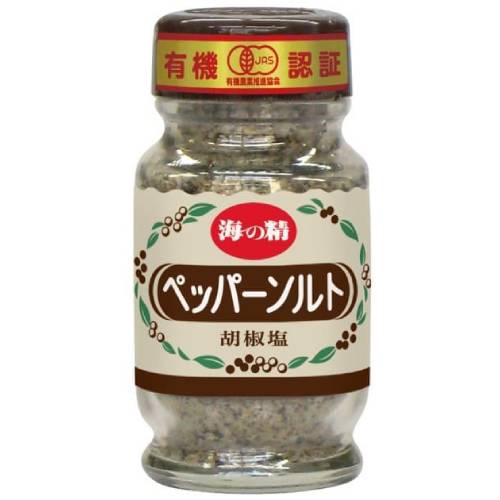 楽天健康サポート専門店【お買上特典】海の精 有機ペッパーソルト（卓上ビン）55g×5個セット