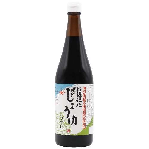 【お買上特典】頑固・淡口醤油 720ml【ヤマヒサ】