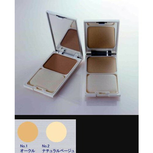 UVパウダーファンデーション ケース付（No.2 ナチュラルベージュ）12.5gルーセントタイプ【大高酵素】 ..