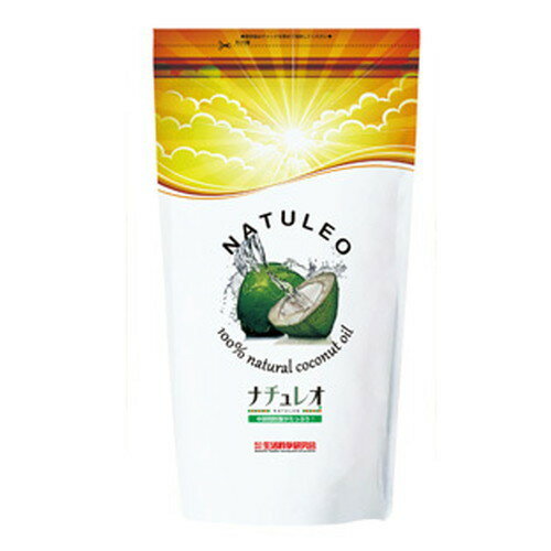 ■商品名：ココナッツ油　ナチュレオ■内容量：912g(1000ml)■原材料：食用やし油■製造方法：高温・高圧で精製■産地・製造：フィリピン■酸化に強い健康油！ココナッツオイル100％の「ナチュレオ｣は中鎖脂肪酸がたっぷり、普通の植物油とは全く違う、優れた機能を持つココヤシの泉です。中鎖脂肪酸はおなかにたまりにくく、体脂肪になりにくい性質を持っています。豊かな健康志向の食卓を演出します。